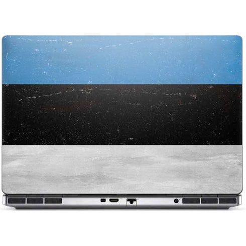 Estonia Flag Distressed Dell Precision Skin